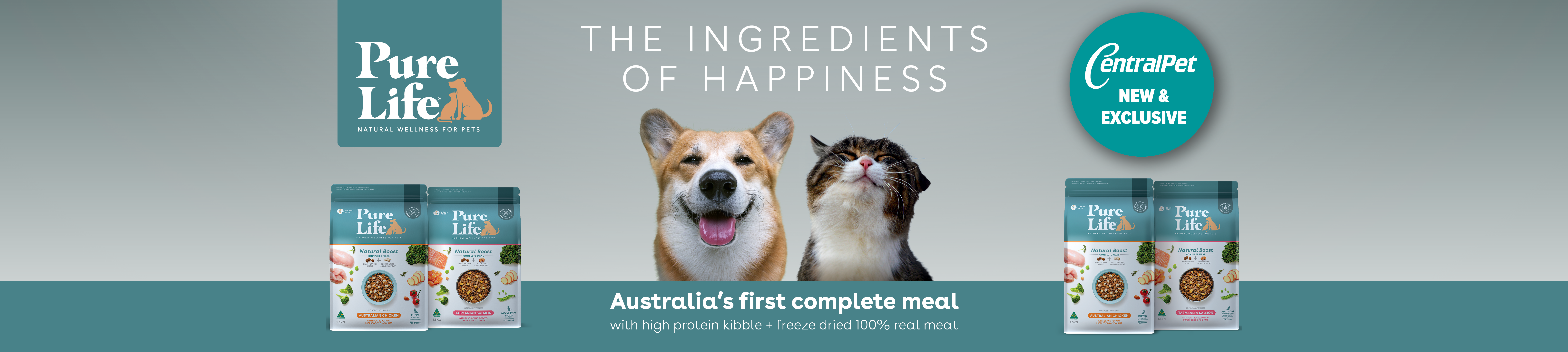 Pure Life - The Ingredientof Happinesss of