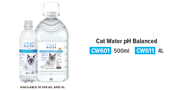 Cat Water 500ml and 4L