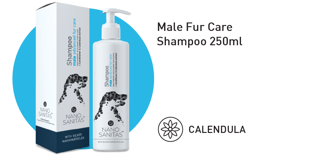 Nano Sanitas Male Fur Care Shampoo 250ml