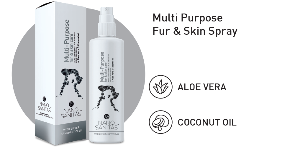 Nano Sanitas Multi Purpose Fur & Skin Spray