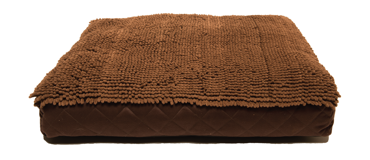 DGS Rectangle Bed - Brown